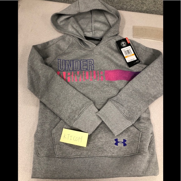 Under Armour Other - New Under Armour Girls’ Hoodie UA Favorite Fleece
